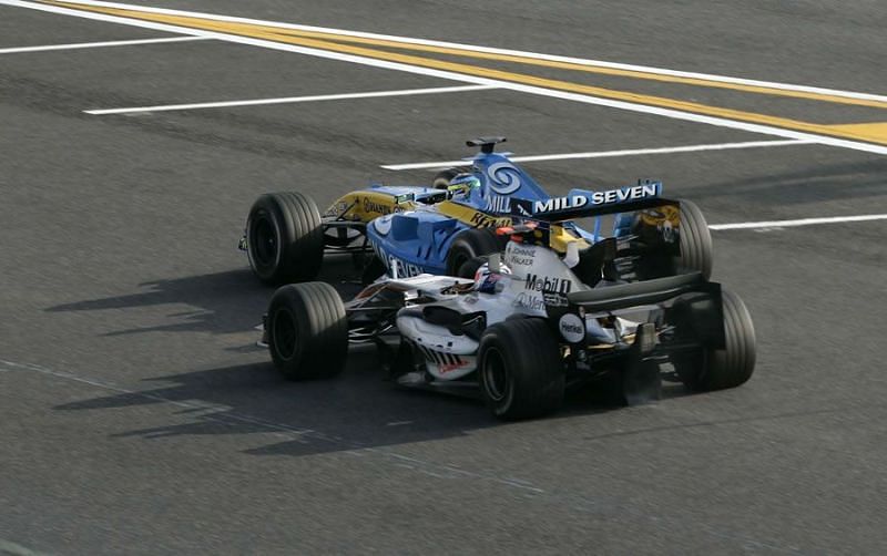 Coming from 17th to win the race was certainly one of the most complete race wins of Kimi's career